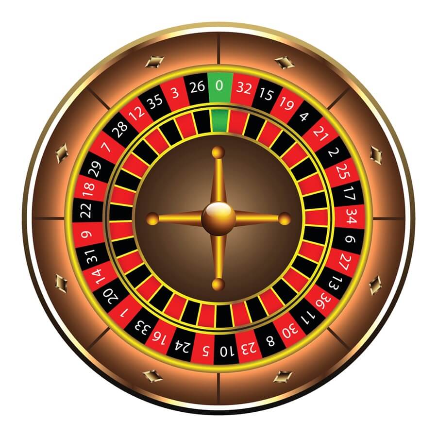 Roulette och närliggande nummer